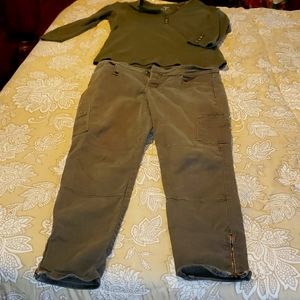 Army green outfit